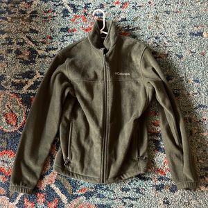 Green Columbia zip up